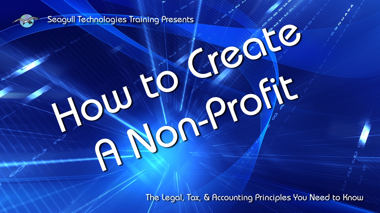 Creating a Non-Profit