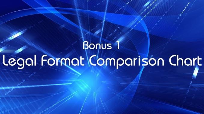 Legal Formation Comparison Chart