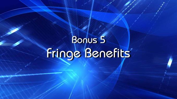 Bonus 5 - Fringe Benefits
